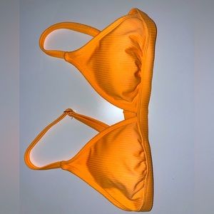 Orange Bikini Top Size M